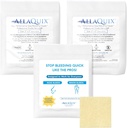 ביצועים גבוהים להפסיק דימום Gauze Pads - 3Pack (2"x2) | Hemostatic Wound Dressing for Cuts & First Aid Kits