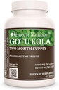 תזונה של Remedy Gotu Kola (Brahmi) | 1,000 מ"ג, 60 קפסולות טבעוניות Herbal Dietary תוסף