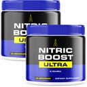 NutraRize (Pack of 2 Nitric Boost Ultra - Premium Daily אבקת בלגן בג'ארד, שנועד לעזור לשמור על אנרגיה, תמיכה ב Circulation טבעי, ולשמור אותך הולך, ביקורות רשמיות (60 משרתים)