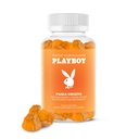 Playboy - גיינסנג חניכיים (60 Count - Peach Flavored) - בצע Harder, Longer, Better - Panax גינזנג תוספת מסטיק לגברים ונשים - 100% טבעי, טבעוני non GMO גיינסנג שורש 6:1