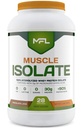 MFL 100% Isolate חלבון l 30g של חלבון l 12g Amino Acids l Keto Friendly l נמוך פחמימות l 2 lbs.