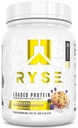 אבקת חלבון עמוסה - Blueberry Muffin - 25g Whey חלבון Isolate & Concentrate with Prebiotic סיבים & MCTs - Low Carb, Low Sugar, Low Sugar, Digestive-Friendly - 20 lb Tub