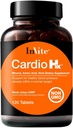 InVite Health Cardio Hx® - תמיכה ב- Circulatory, Heart and Cardiovascular Health - מכיל מגנזיום, טאורין, הותורן ברי - 120 טבליות