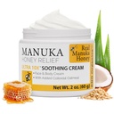 Super Natural Goods Manuka Honey Cream (2oz) - הפחתה של כל סוגי העור המתאימים לילדים ומבוגרים - קרם גוף מויסטור עם Real Manuka Honey Aloe Vera Juice ו Cocoa Butter