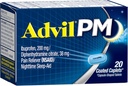 עו"ד (20 Count) Pain Reliever / Night Sleep Aid Coated Caplet, 200mg Ibuprofen, 38mg Diphenhydramine