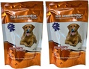 Aloha מדיצ'לס - K9 Immunity Plus - Potent Immune Booster for Dogs 30-70 lbs - מוסמך אורגני - Mushroom Enhanced תוסף - תוספי מזון לכלבים מומלץ וטרינרי - 60 צ'אד 2 Pack
