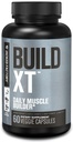 Jacked Factory Build-XT Daily Muscle Builder & Performance Enhancer - תוספת לבניית שרירים ל-Moscular Power & growth | סימני מסחר של Ingredients Peak02, ElevATP, & Astragin - 60 Veggie Pills