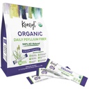 Konsyl אורגני Daily Psyllium סיבים Packs - On-The-Go סיבים אבקת - Convenient, All-Natural Soluble סיבים, Gluten-Free & Sugar-Free, טבעוני & Keto - 30 Packets