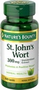 Nature's Bounty St. John's Wort 300 מ"ג קפלס, 100 ct