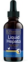 Rx ויטמינים נוזלי hepato - נוזל תמיכה תוספי מזון עם תמצית חלב - תוספת הכלב hepatic בשפע עם ויטמין B Complex - עוף פלאמור (4oz)
