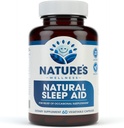 Premium Natural Sleep Aid for Adults - יעילות Relief - Non Habit Forming - Wake Up Feelinged - Prorietary Band with Melatonin, Tryptophan, Magnesium, ולריאן, Chamomile & More - 60 Veg