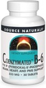 מקור Naturals Coenzymated B-6, מקדם מערכת עצבית בריאה*, 333 מ"ג - 30 טבליות