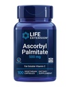 תוחלת החיים Ascorbyl Palmitate 500 מ"ג - תוספי ויטמין C עבור תמיכה החיסון וארוייבות - מים-Soluble Gluten-Free, non-GMO, Vegetarian - 100 קפסולות