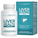 PUREHEALTH RESEARCH Liver Health - Liverse Detox & Fix Support Supplement - with Milk Thistle, Turmeric אבקת, Dandelion, Artichoke, Beet Root, ג'ינג'ר, L Cysteine HCL & More - 60 קפסולות