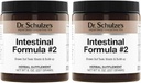 Dr. Shawze's Intestinal פורמולה 2 - ניקוי תוסף עבור תמיכה בריאות קולון - תמיכה יומית חיסול - תוספי צמחי צמחי מבוסס צמחי - Gluten-Free & Vegan - 8 oz (2-Pack)
