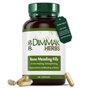 גלולות מתוזמנות על ידי Dimmak Herbs, Bone Fracture Healing תוסף, עצמות מחזקות גלולות, תרופות סיניות Herbs - 100 caps 500 מ"ג