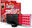 ThermalMax Reusable Heat Pack - Long-Lasting, עד 2 שעות של חום טיפולי, מהיר-Heating הקלה Wrap עם אדים מכוונן, הטוב ביותר עבור הקלה בכאב, נוחות שרירים, הברך, בחזרה, ניתוח היפ - בינוני