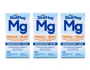 Slow Magnesium Chloride ו Calcium, 60 טבליות כל (Value Pack של 3)