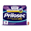 Prilosec OTC, Omeprazole נדחה 20 מ"ג, Acid צמצם, מטפל Frequent Heartburn עבור 24 Hour הקלה, כל היום, All Night *, Heartburn Medicine, 20 מ"ג, 14 טבליות