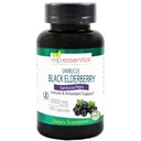 ELP ESSENTIAL Black Elderberry קפסולות 2000 מ"ג | 100 Count | Super Concentrated Sambucus Extract, Antioxidant and Immune