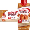 חלב ראש הממשלה שקד, קארמל, חלבון 30g, 11 oz, Pack של 12 (Packaging May Vary)