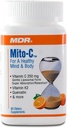 ויטמין C Immune תומך, דוקטור מומלץ Mito-C, עם ויטמין k1, 60 Count, 500 מ"ג, מקור גדול של ויטמין C.