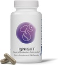 InfiniWell IgNIGHT - ולריאן שורש ו- Ashwagandha Sleep Aid with Grains of Paradise to Support Metabolic Health - קידום תפקוד מטאבולי בריא בזמן שאתה ישן - (30 קפסולות)