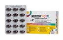 Nutrof Total כמוסות - תוספי בריאות העין עם Lutein, Zeaxanthin, אומגה 3, ואנטיoxidants | חומרים מזינים חיוניים לבריאות העין אופטימאלית | חבילות של 30 קפסולות (1 קפסולה ליום - 1-Month Supply)