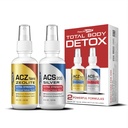 תוצאות RNA - Total Body Detox תוספת כוח מערכת - ACS 200 Silver & ACZ ננו Zeolite סיוע Detoxify & Boost Immunity (4 oz - 60 יום)