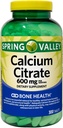 ikj Calcium Citrate Tablets Dietary תוסף 600 Mg 300 Count