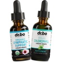 Lymphatic Drainage Supplements & Chlorophyl - אורגני לימפואטי תמיכה נוזל טיפות ניקוי ונוזל Chlorophyll טיפות אודור ניקוי גוף Detox - פנימי Deodorant Detox Drainage