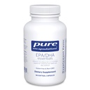 Pure Encapsulations EPA / DHA Essentials - תוספת שמן דגים לתמיכה בריאות Cardiovascular - Premium EPA & DHA תוספת עם אומגה 3-90 קפסולות Softgel