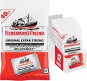 חברו של הדייג Cough Drops, Cough Suppressant and Soreגרון Lozenges, Original אקסטרה חזק, 10mg Menthol, 480 טיפות (12 Packs of 40)