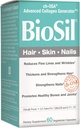 BioSil על ידי גורמים טבעיים, שיער, עור, ריחות, תמיכה צמיחה בריאה וכוח, קולג'ן טבעוני, Elastin וקרטין גנרטור, 60 קפסולות, 60 קפסולות