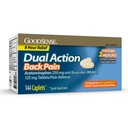 GoodSense Dual Action Acetaminophen ו Ibuprofen (NSAID) Tablet, 250 מ"ג / 125 מ"ג, כאבי גב, 144 הרוזן