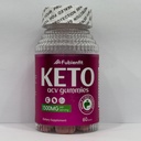Keto ACV Gummies פורמולה 1500MG Apple Cider Vinegar פורמולה Pomegranate Beet אבקת מיץ Non-GMO 60 חניכיים