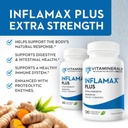 ויטמינים - 121+ Inflamax® Plus | Quercetin | Proteolytic Enzymes