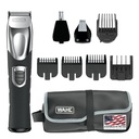 Wahl USA Rechargeable Lithium Ion All in One Beard Trimmer for Men withפרט ואוזן & Nose Hair Trimmer Attachment - מודל 9854-600B