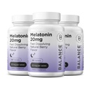 יתרום מלטונין 20 מ"ג טבליות מלוטשות מהירות - High Potency, Fast Acting, Natural Sleep Support - Sleep Aids for Adults - Non-Groggy, Drug-Free Formula - 120 כדורי שינה