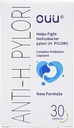 טיפול OU H Pylori | Pylopass Lactobacillus Reuteri Probiotic מתאים למבוגרים ולילדים גיל 9+ | 20 מיליארד CFU Per לשרת |28 קפסולות צמחוניות | Relief from Heartburn & Acid Refluxluxlux