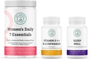יום האישה 7 Essentials, ויטמין D3 + K2 Chewables & Sleep Well Bundle