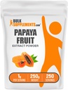 BulkSupplements.com Papaya פירות לחלץ אבקה - Papaya Extract, for Digestive Support - Gluten Free, 1g עבור שירות, 250g (8.8 oz) (Pack of 1)