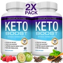 Keto Boost Diet Pills Ketosis תוסף - Natural Exogenous Keto Formula Support Energy & Focus, מתקדם קטונים עבור דיאטת Ketogenic, עבור נשים