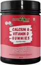 עליית ג'נרי Calcium & ויטמין D חניכיים טבעוניות עבור נשים (30 Chewables חניכיים, מנגו ו Strawberry פלבמור) Fortified עם ויטמין D 200IU, ו Calcium עבור שיניים חזקות ועצמות, Nautralaltralr