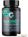 קאנטנקט קפסולות עם 3% Kanna Alkaloid: Elevates Mood, Boosts אנרגיה רמות, משפר את בהירות נפשית | Sceletium Tortuosum Dailys for Men & Women 60 משרתות