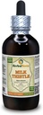 חלב Thistle (Slybum Marianum) Tincture, אורגני Dried Seeds Extractds Extractds (שם בדוי: HerbalTerra, Proly Made in USA) 4 fl.oz (120 מ"ל)
