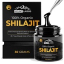 Pure Shilajit Resin עם Fulvic Acid - ההימלאיה Shilajit עבור גברים ונשים עם 85 + Trace מינרלים - תמיכה מטאבוליזם - בריאות העצם ומערכת החיסון - 500 מ"ג - 60 משרתים - 30g ג'ארד