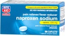 Rite Aid Naproxen Sodium Pain Relief Pills, 220 מ"ג Caplets - 50 Count | NSAID Pain Reliever