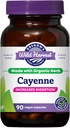 אורגון's Wild non-GMO Cayenne קפסולות, תוספי צמחים אורגניים, 90 הרוזן