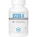 NBI Osteo-Kעצמות תמיכה | ויטמין D & K Complex עם תוסף Calcium Citrate | 45 מ"ג ויטמין K2 (MK4) עבור בריאות העצם חזקה ותפקוד | 180ct Veggie כמוסות